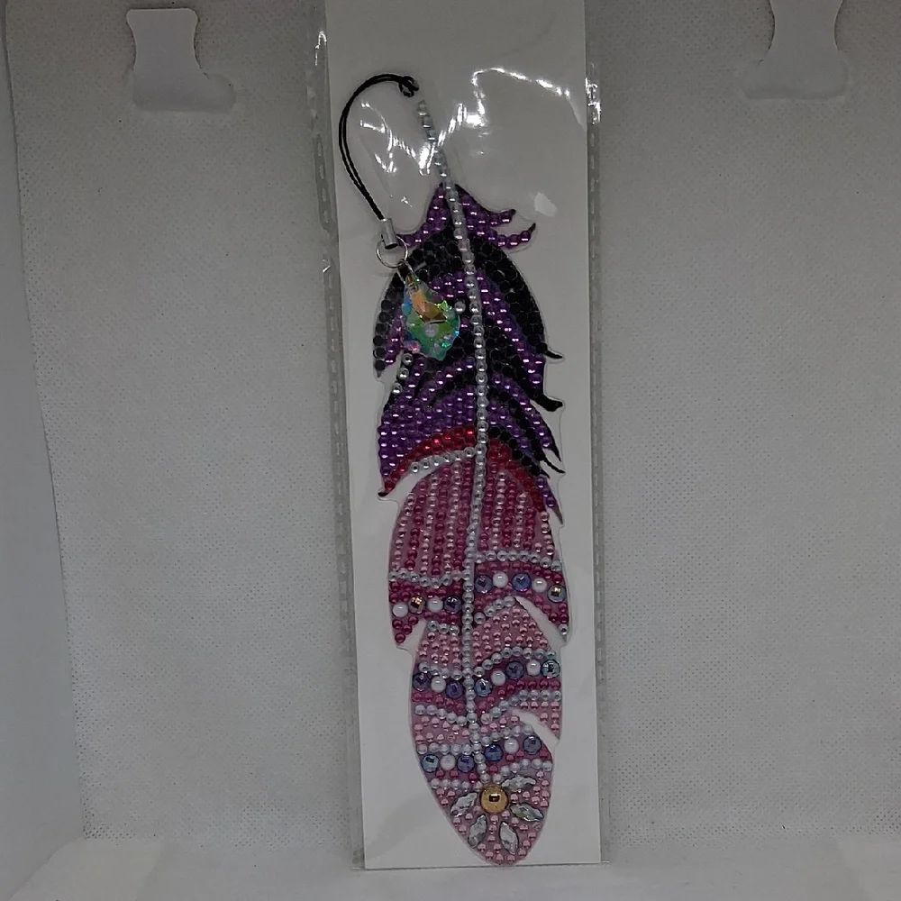 Handmade Rhinestone Bookmark - Picture 1 of 3